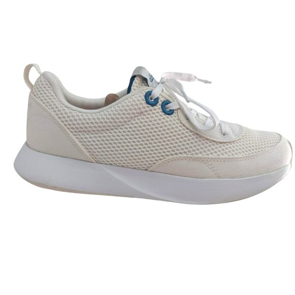 ALLBIRDS Womens Comfort Sneakers Size 8 Lace Up Sustainable Walking Travel EUC - Picture 1 of 13